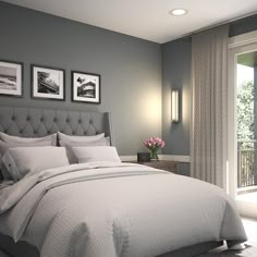 Bedrooms Colors, Bedrooms For Couples, Bedroom Ideas For Couples Modern, Grey Bedroom Decor, Couple Bedroom, Trendy Bedroom