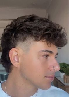 The Best 25 Modern Mullet Haircuts for Men (Detailed Gallery) | 25 Trendy Modern Mullet Haircuts for Men: The Ultimate Guide To New Mullet Hairstyles Mullet With Faded Sides Men, Mullet Hairstyle Boys Modern, Mens Prom Hairstyles, Modern Mullet Hair Men, Fringe Mullet Haircut Men, Loose Perm Mullet Men, Straight Modern Mullet, Clean Mullet Men, Guy Mullet Haircut