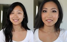 Makeup 50 And Older, Wedding Makeup Asian, Fall Bridal Makeup, Winter Make-up, Simple Bridal Makeup, Double Lashes