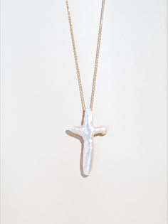 https://www.valentinanewyork.com/collections/necklaces/products/evangeline-pearl-cross-necklace Jesus Jewelry, Crosses Jewelry, Pearl Cross Necklace, Preppy Jewelry, Jewelry Accessories Ideas, Jewelry Essentials, Stacked Jewelry, Jewelry Lookbook, Girly Jewelry