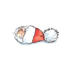 a drawing of a santa claus sleeping on the ground with his head in his hands