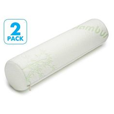 2 pack memory pillow with bamboo cover