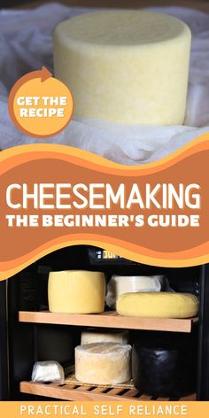 cheesemaking the beginner's guide by practical self - reliance book cover image