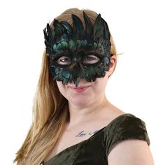 PRICES MAY VARY. Party All Night with this Adult Masquerade Mask, Feather Masks for Masquerade Ball, One Size Fits Most Venetian Mask for Masquerade Party, Masquerade Mask, Fun Mardi Gras Mask Halloween Masquerade Mask for Adults, Feather Bird Mask for Adult, Bird Mask for Masquerade Party, Cosplay Mask Elastic Band Keeps Mask Secure and Comfortable on Your Face. Black, Green and Blue Faux Peacock Feathers Don't Just Go to The Party, Be the Center of Attention at the Party with this Designer Fea Feather Masks, Venetian Masquerade Party, Masquerade Ball Costume, Mask With Feathers, Peacock Mask, Mardi Gras Masquerade, Mens Masquerade Mask, Bird Mask, Feather Bird