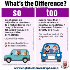 the differences between driving and driving in english