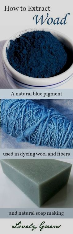 how to extret wood with blue pigment and other things you can use in painting