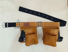 BleartCrafts provides %100 handmade good quality genuine leather craftsman tool belt that is essential accessory for any professional craftsman including electrician, construction foreman, finisher, framer, carpenter and individual amateur or individual home user and as well as DIY enthusiasts. Crafted from durable, high-quality geniune leather, this tool belt offers exceptional strength and longevity, ensuring it withstands the rigors of daily use. The natural material provides comfort and flex Carpenter Tool Belt, Wrench Holder, Leather Tool Belt, Duty Belt, Craftsman Tools, Tool Belts, Carpenter Tools, Leather Craftsmen, Work Routine