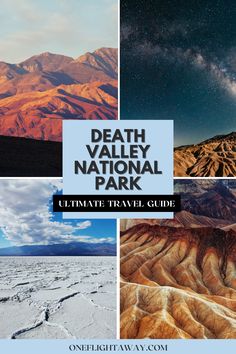 The ultimate travel guide to visiting Death Valley National Park. From where to stay to the top things to do in Death Valley, we have covered it all. Death Valley National Park | California National Parks | US National Parks | Things to do in Death Valley | California Travel Guide, Travel Bucket List Usa, National Park California, Weekend Hiking, National Park Vacation, Usa Travel Guide, Vacation Usa, California Travel Road Trips, California National Parks