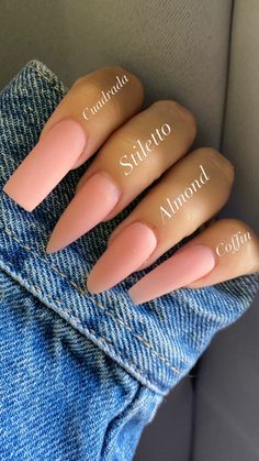 Types Of Nails Shapes, Fantasy Nails, Fancy Nails Designs, Work Nails, Nails Only, Nail Forms, Uñas Acrilicas, Square Acrylic Nails