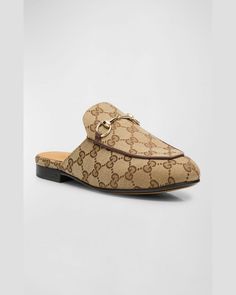 Gucci Princetown, Canvas Loafers, Bit Loafers, Gucci Monogram, Loafer Mules, Gucci Mules, Ulla Johnson, Free Bag, Manolo Blahnik