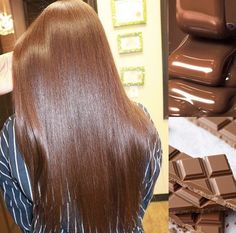 Chocolate Weave Hair, Hair Dye Chocolate Brown, Chocolate Brown Weave, Colored Hair For Dark Skin, Dark Brown To Chocolate Brown Hair, Chocolate Brown Dyed Hair, Brown Dyed Natural Hair Dark Skin, Chocolate Natural Hair