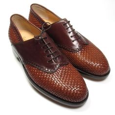 Brown Leather Lace-up Shoes For Galas, Brown Lace-up Leather Shoes For Galas, Brown Round Toe Dress Shoes For Galas, Brown Plain Toe Dress Shoes For Galas, Brown Cap Toe Dress Shoes For Galas, Brown Cap Toe Leather Shoes For Galas, Luxury Bridle Leather Oxfords With Rubber Sole, Luxury Oxfords With Rubber Sole In Bridle Leather, Brown Plain Toe Oxfords For Galas