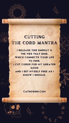 We offer a profound cord cutting mantra aimed at releasing the negativity that may be hindering your spiritual progress. The ritual helps clear blocked energies, allowing you to embrace your future with openness and rejuvenation. Negative cords will be released to the universe, where they will be transformed and healed. Release Negative Energy Spell, Cord Burning Ritual, How To Use Healing Codes, Transmute Negative Energy, Release Spell, Witchy Beauty, Release Ritual, Wiccan Protection, Spell Chants