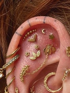 there are many different types of ear piercings