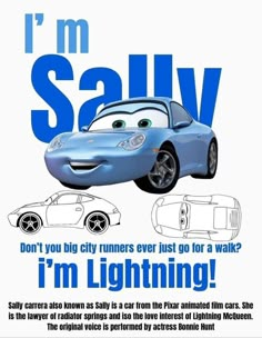 an advertisement for the cars movie