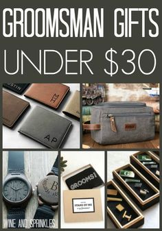 gifts under $ 30 for the grooms