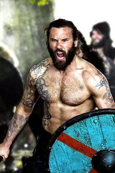 My favourite Berzerker - Clive Standen as Rollo in Vikings Rollo Lothbrok, Viking Series, Vikings Tv Series, Vikings Tv Show, Vikings Ragnar, Viking Life