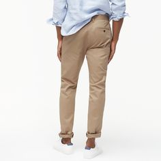 Beige Chino Cotton Twill Pants With Straight Hem, Slim Fit Straight Leg Solid Chinos, Solid Color Slim Fit Straight Leg Chinos, Slim Fit Straight Leg Chinos, Slim Fit Chino Cotton Twill Pants With Straight Hem, Solid Slim Fit Chinos With Tapered Leg, Solid Color Slim Fit Chinos With Tapered Leg, Solid Slim Fit Tapered Leg Chinos, Fitted Chino Cotton Twill Straight Chinos