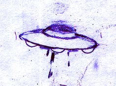 a drawing of a hat on top of a white object with drops of water coming out of it