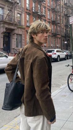 Nick Reid, Fall Mens Outfits, Spiritual Fashion, Winter Streetwear, Men Hairstyles, Blonde Boys, Blonde Guys