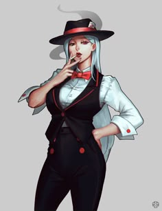 Devil Fruit Oc, One Piece Female Characters, Casino Character, One Piece Female, One Piece Marine, Character Outfit Inspiration, Long Silver Hair, Jojo Characters