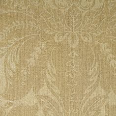 Sample Flourishing Damask Wallpaper in Gold Wallpaper Warehouse, Gold Palette, Plant Wallpaper, Dining Room Wall, Damask Wallpaper, Faux Finish, Dirty Laundry, Linen Texture, Discount Fabric