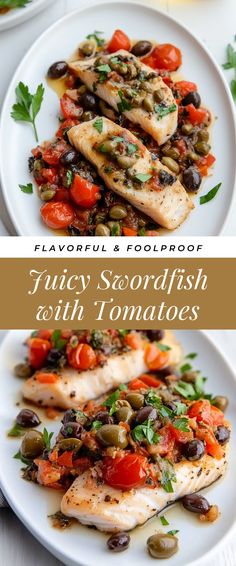 Image for Juicy Swordfish with Tomatoes