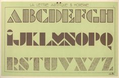 an old fashioned type of font and numbers