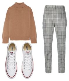 vêtements de base, tenues décontractées, vêtements de base, mode décontractée # vêtements de fête Casual Outfits Polyvore, Lazy Fashion, Teenage Outfits, Outfits Polyvore, Plaid Pants, 가을 패션, Basic Outfits, Edgy Outfits, Spring Outfits Casual