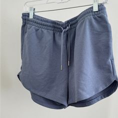 H&M- Size M Never Worn! Blue Short Length H&m Bottoms, Casual H&m Blue Jean Shorts, H&m Relaxed Fit Cotton Shorts, H&m Blue Cotton Shorts, H&m Blue Denim Shorts, H&m Shorts, H&m, Womens Shorts, Women Shopping