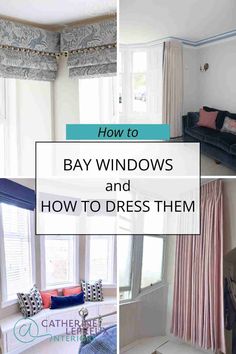 bay windows and how to dress them