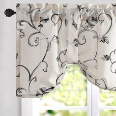 PRICES MAY VARY. Package includes 1 Tie-up valance with 2 adjustable ties. Valance Measurements : 52" Wide x 18" Long. Top rod pocket, fitting curtain rods up to 1.7" in diameter, making the curtains easy to install and slide. The Tie-Up Valance is a one-piece valance that includes two adjustable ties and can be adjusted to the height you desire. Two Ties can be freely switched to meet your needs for decoration and lighting. Perfect for the small window in the kitchen, bathroom, living room and Kitchen Window Curtains Over Sink With Blinds, Small Bathroom Window Treatments Bed Bath & Beyond, Kitchen Window Coverings Lowe's, Small Bathroom Window Treatments Overstock, Waverly Kitchen Curtains, Small Farmhouse Kitchen Curtains & Drapes, Kitchen Window Curtains Over Sink Target, Laundry Room Curtains Walmart, Kitchen Curtains Above Sink Target