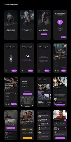 Feat Fitness UI Design Kit High quality fitness UI design kit for Figma and Sketch Fitness Apps Design, App Design Trends, Ux Design Mobile, Ui Design Dashboard