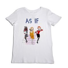 As If Women's T-Shirt – Unfortunate Portrait T Shirt Png, White Graphic Tee, White Crew Neck, Causual Outfits, Women's T Shirts, Cute Tshirts, Fit Inspo, Dream Clothes, Aesthetic Clothes