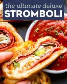 the ultimate deli style stromboli