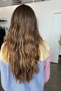 Cute Hair Color, Fall Hairstyles, Hairstyles Cute, Long Wavy Hair, Hair Color Balayage, Light Hair