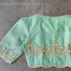 Embroidered Blouses, New Blouse Designs