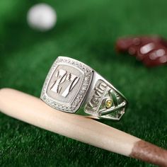 NOTE: Please enter here number or initial, name (up to 10 characters) and engraving inside (up to 25 characters, including spaces) for your Baseball signet ring!  Example: Number 27; Name: Ryan; Engraving: MVP. Are you looking for a unique and meaningful gift for a baseball lover? Or maybe you want to treat yourself to a stylish and personalized accessory that shows your passion for the game? This sterling silver signet ring is the perfect choice for you! It features a realistic baseball texture Baseball Ring, Gifts For Baseball Lovers, Textured Ring, Xiamen, Baseball Softball, Girls Boots, Engraved Rings, Felt Crafts, Signet Ring