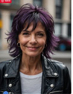 Modern Shag Haircut, Short Shag Haircuts, Haircuts For Women Over 50, Short Shag Hairstyles, Shag Haircuts, Edgy Haircuts, Fabulous Hair, Embracing Change, Messy Short Hair