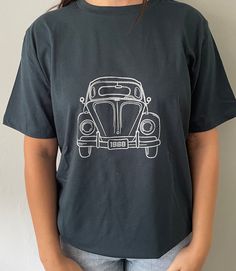 Organic Labels, Travel Clipart, Beetle Car, Best T Shirt Designs, Car T Shirt, Car Themes, Vintage Vw, Bee Print, Ethical Clothing