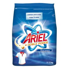 ariel dishwasher powdered laundry deterant, 5kg bag - white