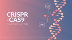 an abstract background with the words crispr - cas9 gene editing tool on it