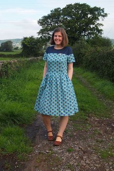 Nightingale & Dolittle: Pauline Alice Seda Dress - Take 2 Taken 2, Nightingale, Dress Sewing Pattern, Dress Sewing, Well Dressed, Sewing Dresses, Sewing Pattern, Sewing Patterns, Short Sleeve Dresses