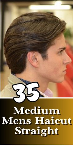 Trendy Medium-Length Hairstyles for Men 2024: Find Your Signature Look Men’s Middle Part Straight Hair, Man Hairstyle Mid Length, Men's Hair Cuts Medium, Mid Length Haircuts For Men, Men’s Haircuts Medium Length Short Straight, Men Hairstyle For Straight Hair, Mens Hairstyles Low Maintenance, Midlength Men’s Haircuts, Men Hair Medium Length