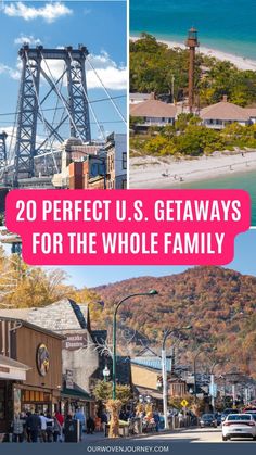 People often travel with Grandma, either their own or their kids’. That doesn’t mean you can’t go to your favorite places and do your favorite activities, especially if Grandma is an active senior, and many are these days. Following are 20 great vacation destinations in the U.S. when Grandma comes along. Midwest Vacations, Older Parents, Vacation Destinations