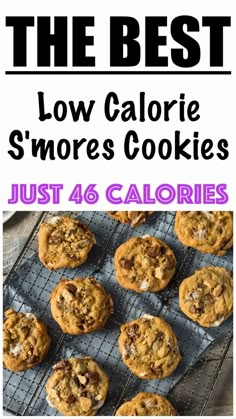 the best low calorie s'mores cookies just 46 calories are on this list