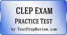 Prepare with our CLEP practice test questions. These questions will help you ace your CLEP test. Learn more. Clep Exam, Act Practice Test, Test Score, Prp Therapy, Life And Health Insurance, Recreation Therapy, Civil Service Exam, Pharmacy Tech, Respiratory Therapy