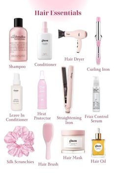 Healthy Hair Routine, Beauty App, Hacks Beauty, Pretty Skin Care, Hair Essentials, Hair Routine