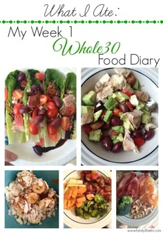 What I Ate: Week 1 Whole 30 Food Diary + Week 2 Menu Plan | Our Knight Life #Whole30 #Paleo Whole30 Lunch, Whole30 Breakfast, Whole30 Dinner, Whole 30 Lunch, Whole30 Dinners, Whole 30 Breakfast, Menu Plan