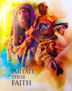 a movie poster with two men dressed as jesus and one man holding a staff in front of him